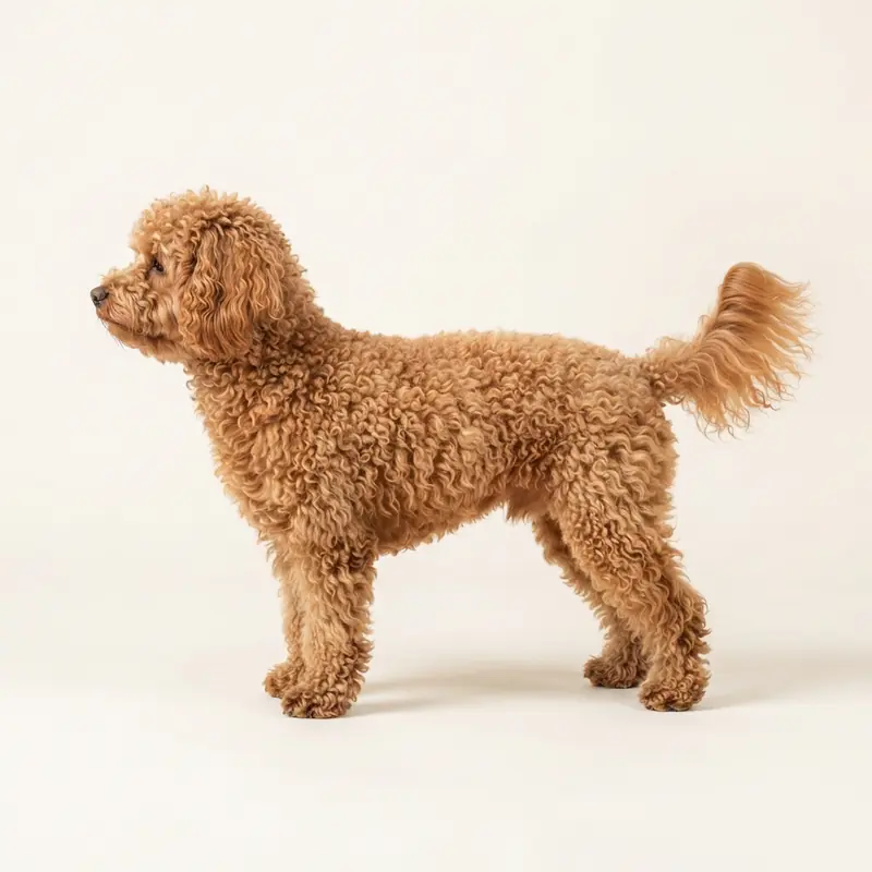 卷毛毛型的Pomapoo