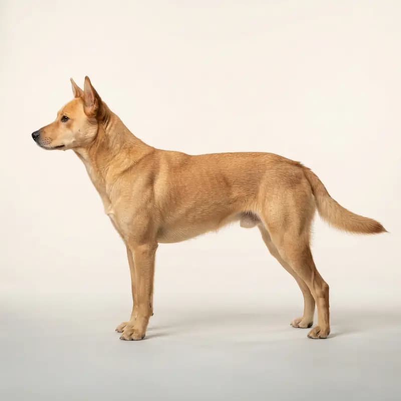短毛毛型的卡罗莱纳犬