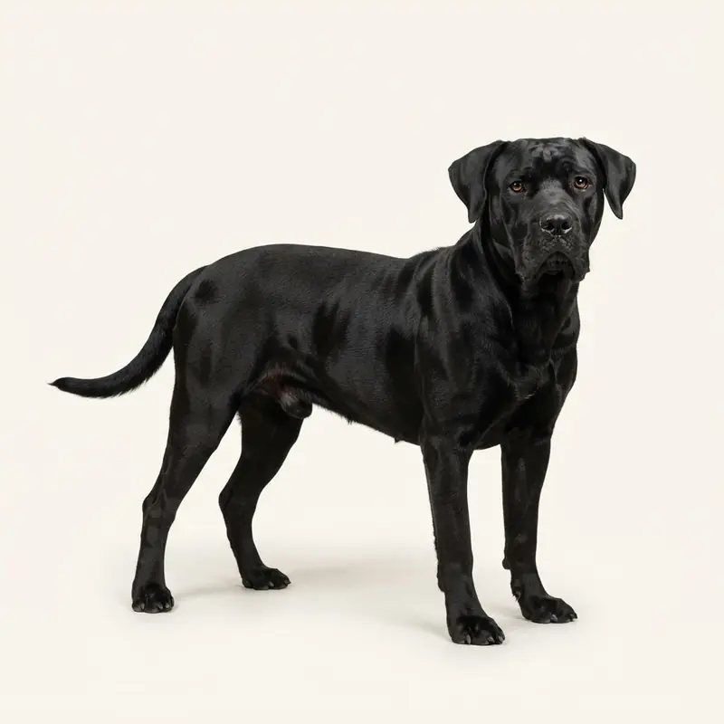 Dogo Canario ausgewachsen, Schwarz
