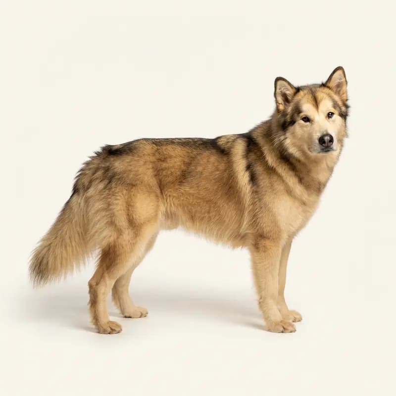 Alaskan Malamute ausgewachsen, Zobel