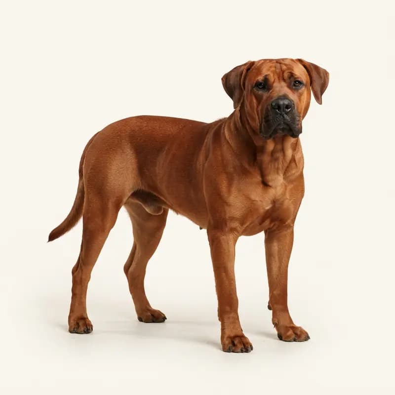 Boerboel adulto en Rojo