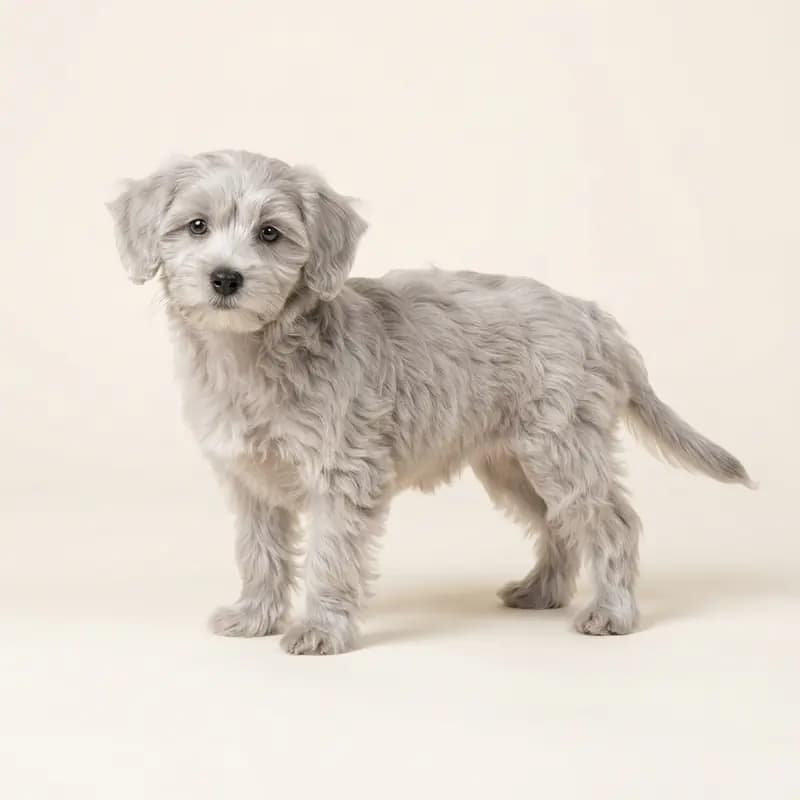 Yorkiepoo (Jorkšírský teriér x Pudl) Welpe in Stříbrná