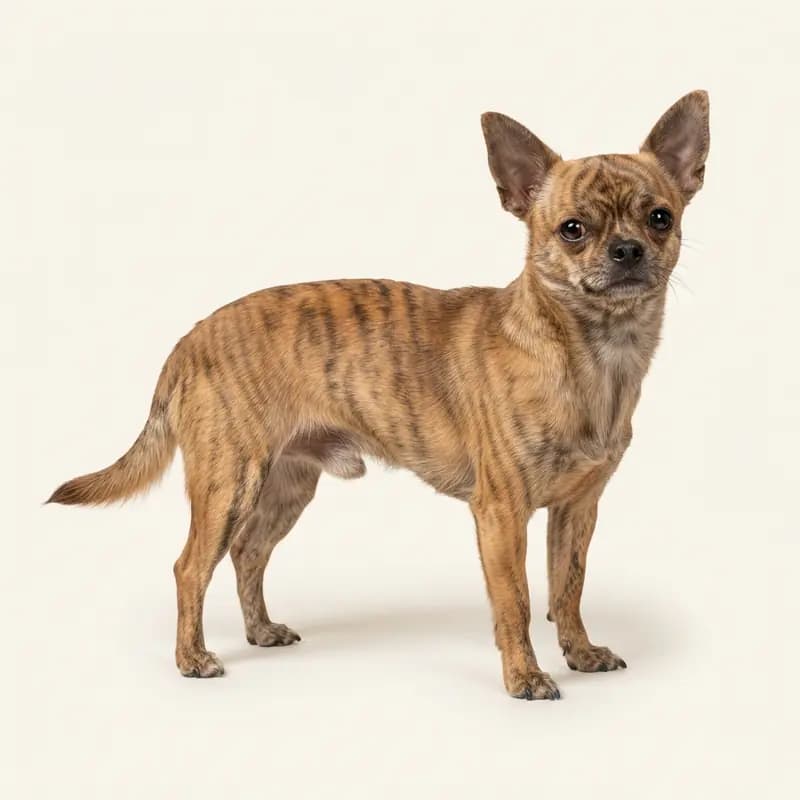 Chihuahua adulto en Atigrado