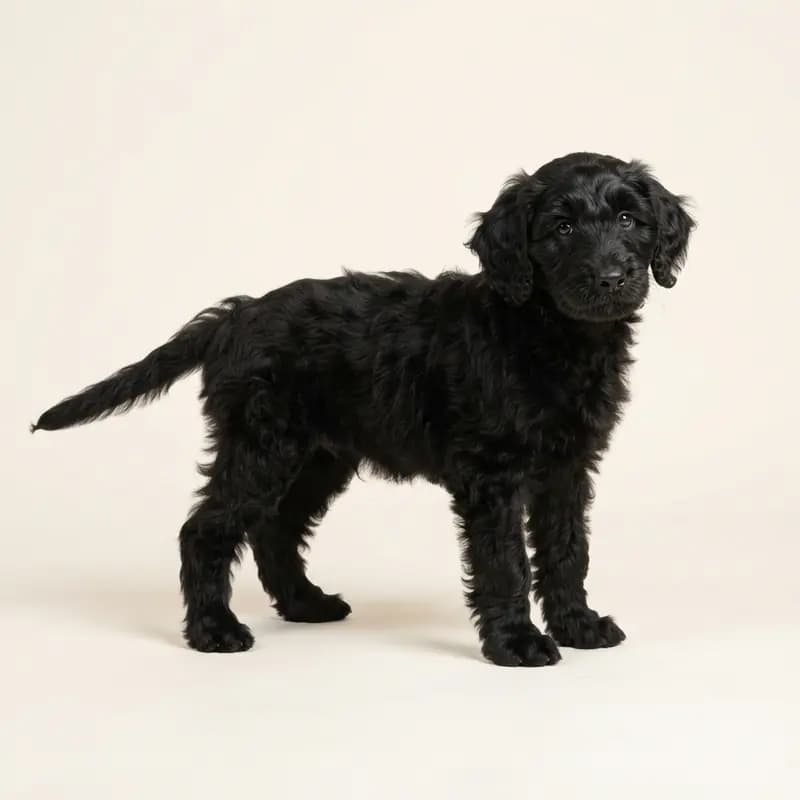 Aussiedoodle Welpe in Negro