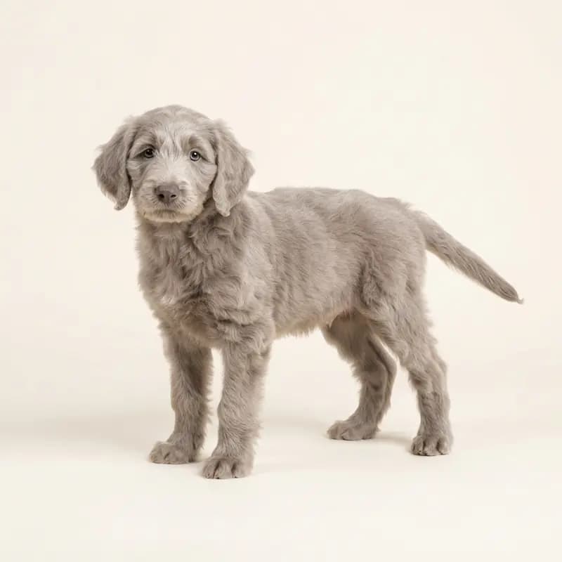 Labradoodle Welpe in Argento