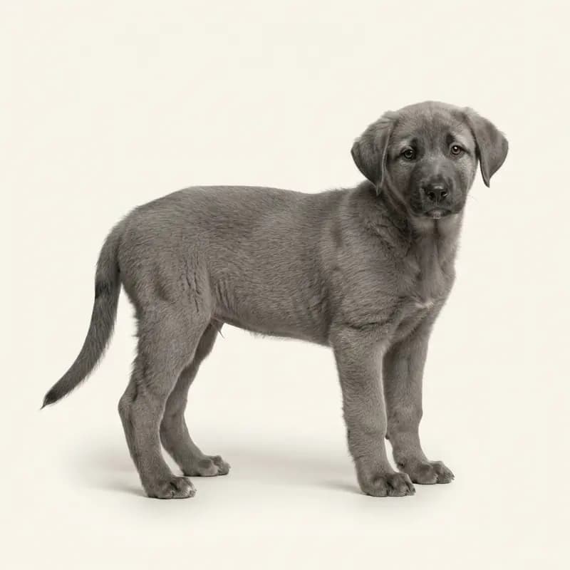 Kangal Welpe in Cinzento