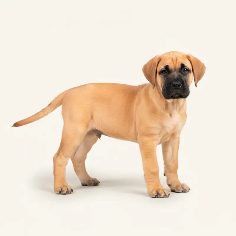 Mastiff Welpe in Abrikoos