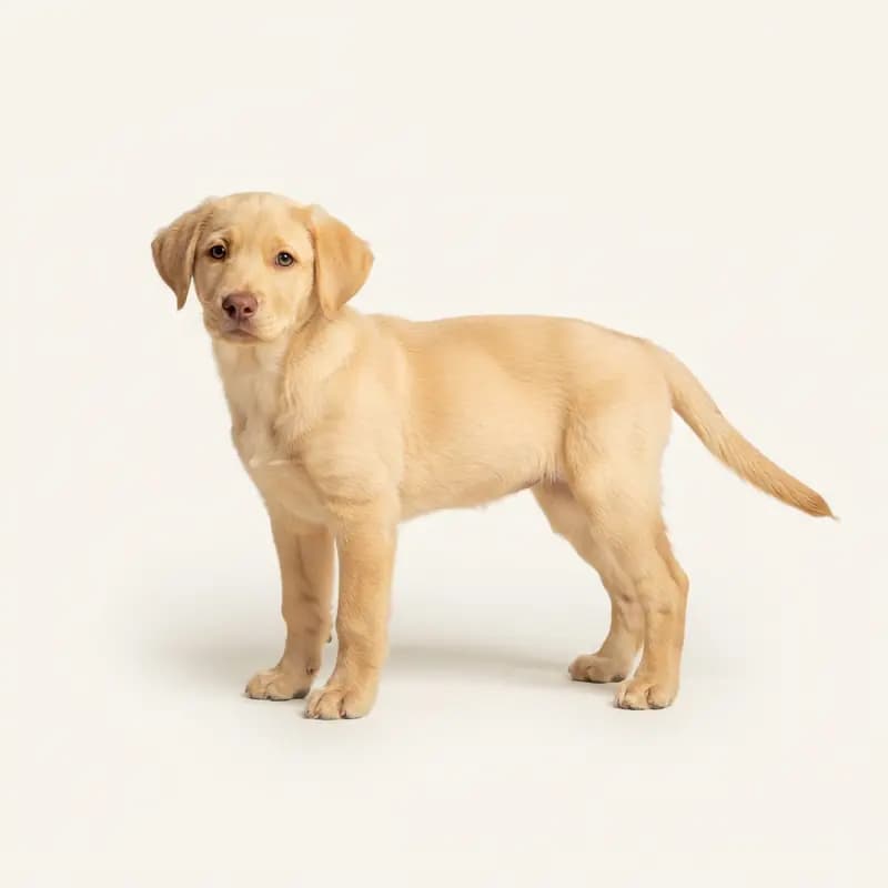 澳洲牧羊拉布拉多犬（澳大利亚牧羊犬 x 拉布拉多犬） Welpe in 黄色