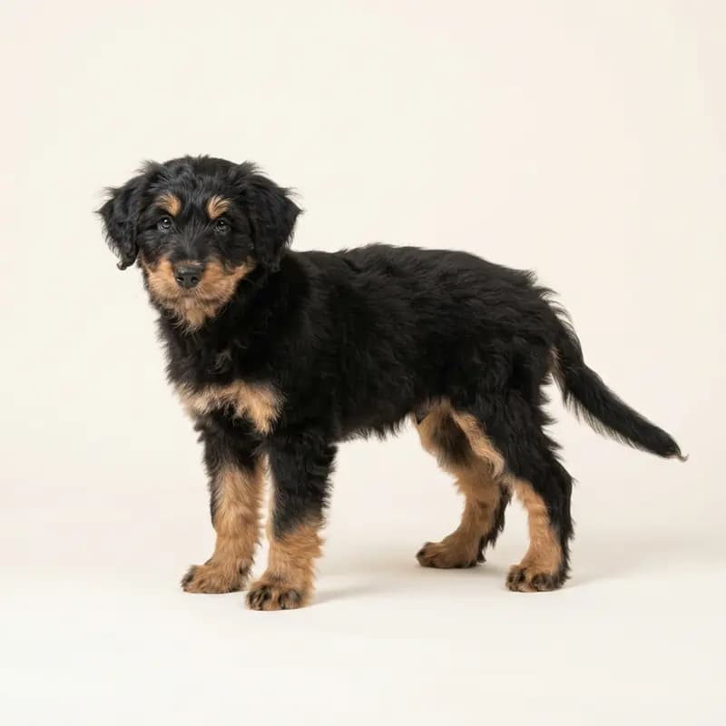葡萄牙牧羊犬 Welpe in 黑褐双色