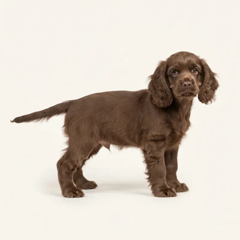 美国可卡犬 Welpe in 棕色