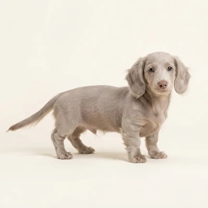 Minyatür Dachshund (uzun tüylü) Welpe in Isabella
