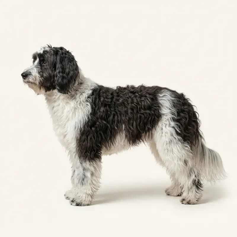 Aussiedoodle con Pelo largo
