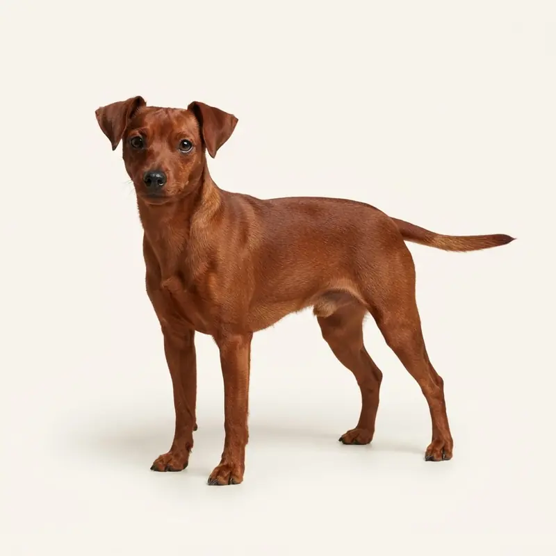 Adult Miniature Pinscher in Red