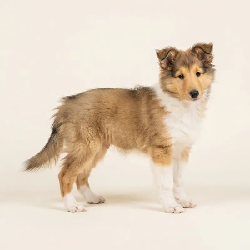 American Collie puppy in Sable