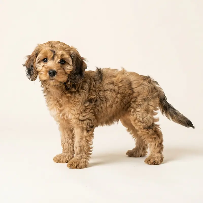 卡瓦普 puppy in 貂色