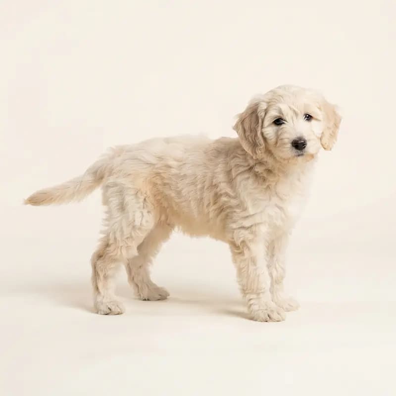 Aussiedoodle Welpe in Crema
