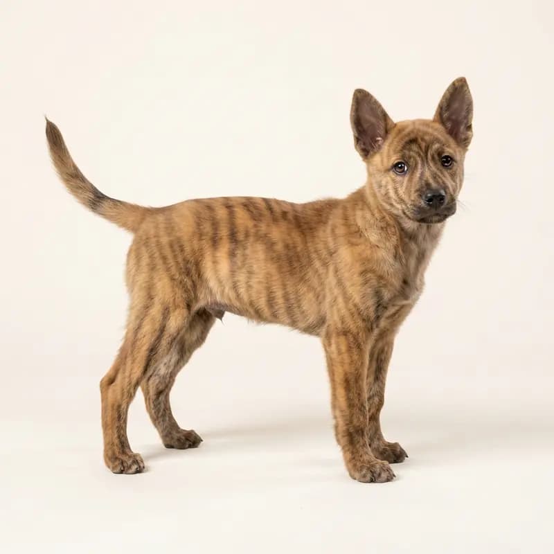 Chien de Taïwan Welpe in Bringé