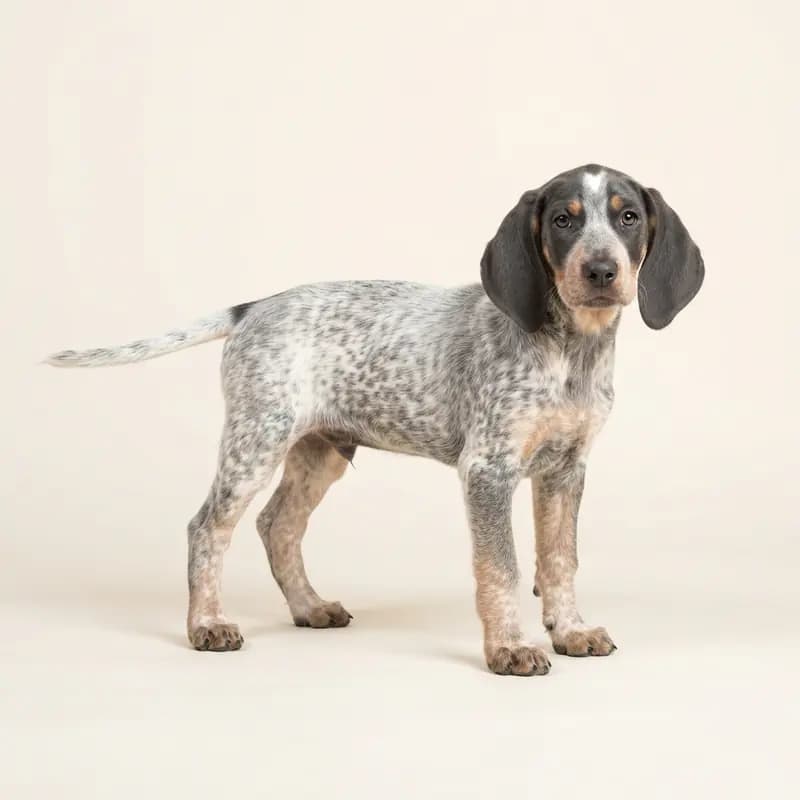 卢塞恩猎犬 Welpe in 沙毛色