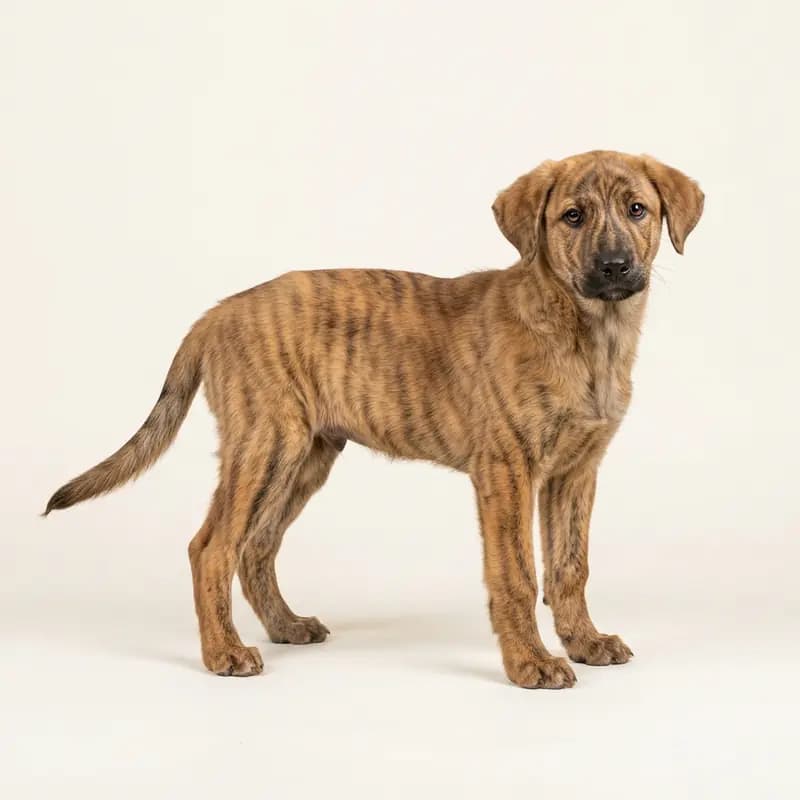 Собака Кастро Лаборейру (Cão de Castro Laboreiro) Welpe in Тигровый