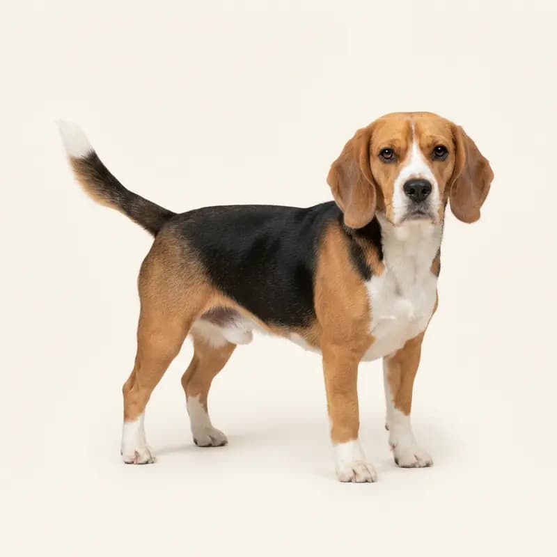 Beagle adulte en Tricolore