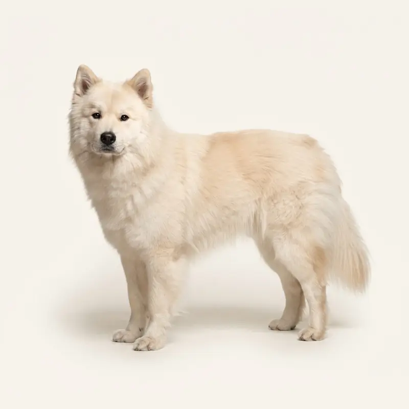 Adult Eurasier in Cream