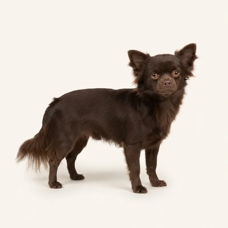Chihuahua adulto en Chocolate