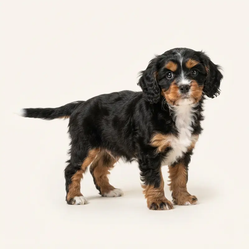 卡瓦普 puppy in 三色