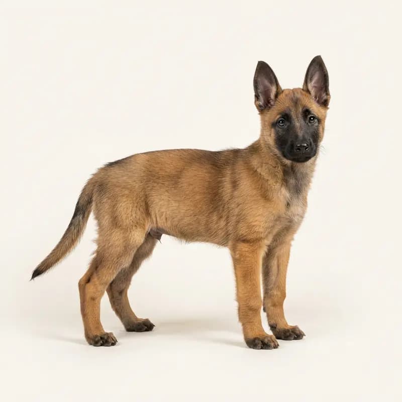 马里努阿犬 Welpe in 貂色