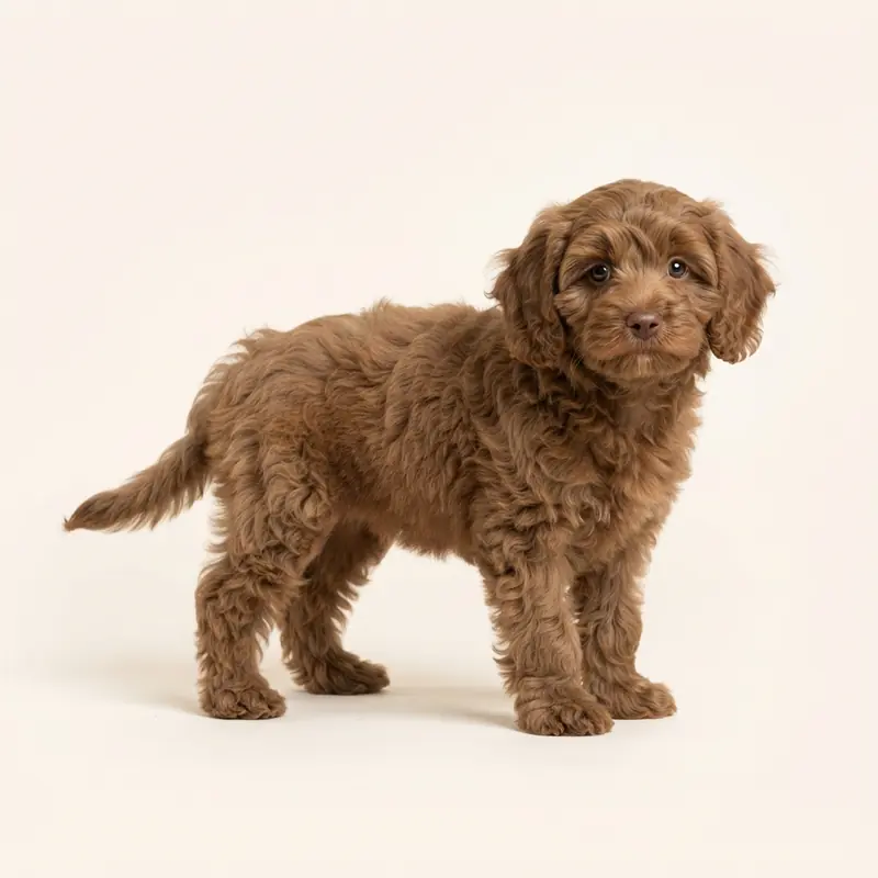 卡瓦普 puppy in 棕色