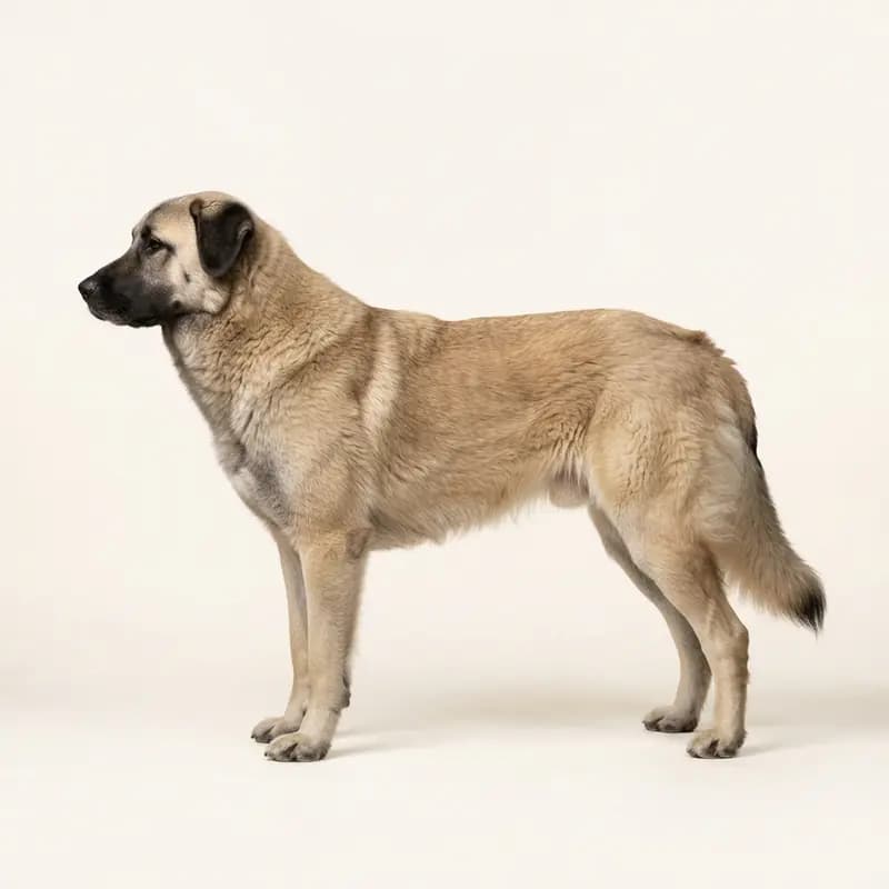 Kangal com Pelo médio