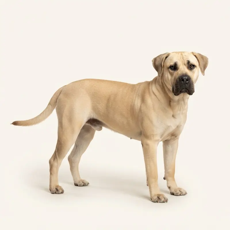 Dogo Canario ausgewachsen, Falbfarben