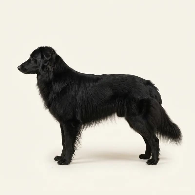 Perro de Pastor Mallorquín (Perro pastor de Mallorca) con Pelo largo