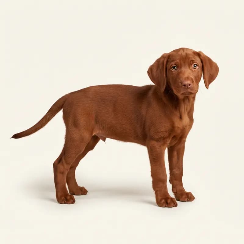 海根猎犬（Hygen-Bracke） Welpe in 红色