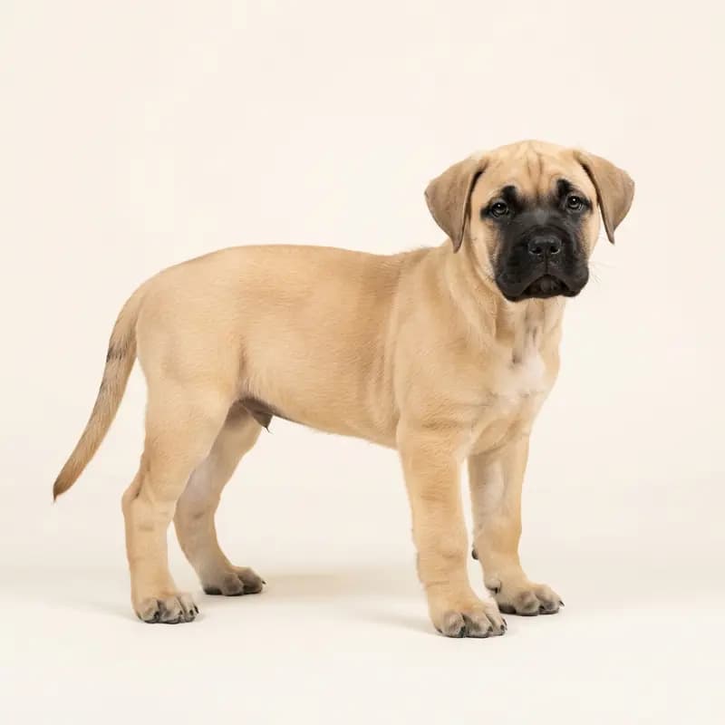 Bullmastiff puppy in Fawn