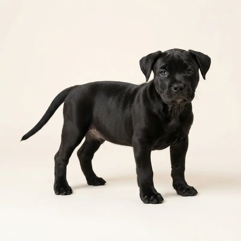 Exotic Bully puppy in 黑色