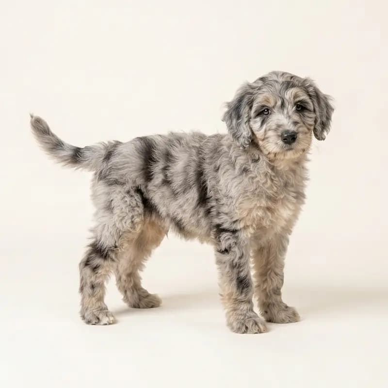 Australian Labradoodle puppy in Merle