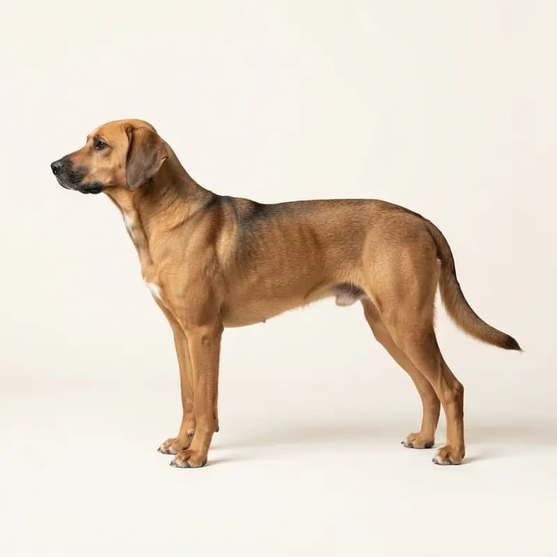 Chien courant de la Maremme avec Poil court