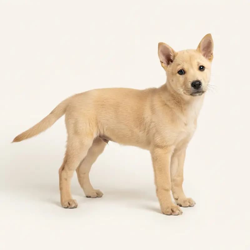 Chien de Taïwan Welpe in Fauve