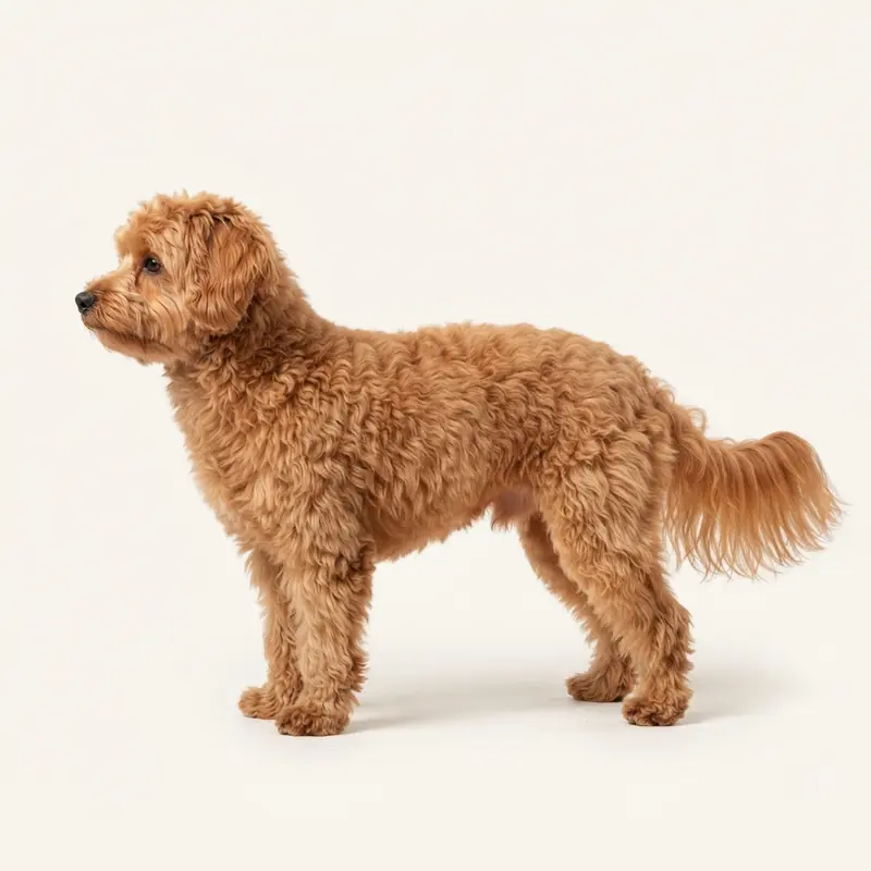 中长毛毛型的Pomapoo