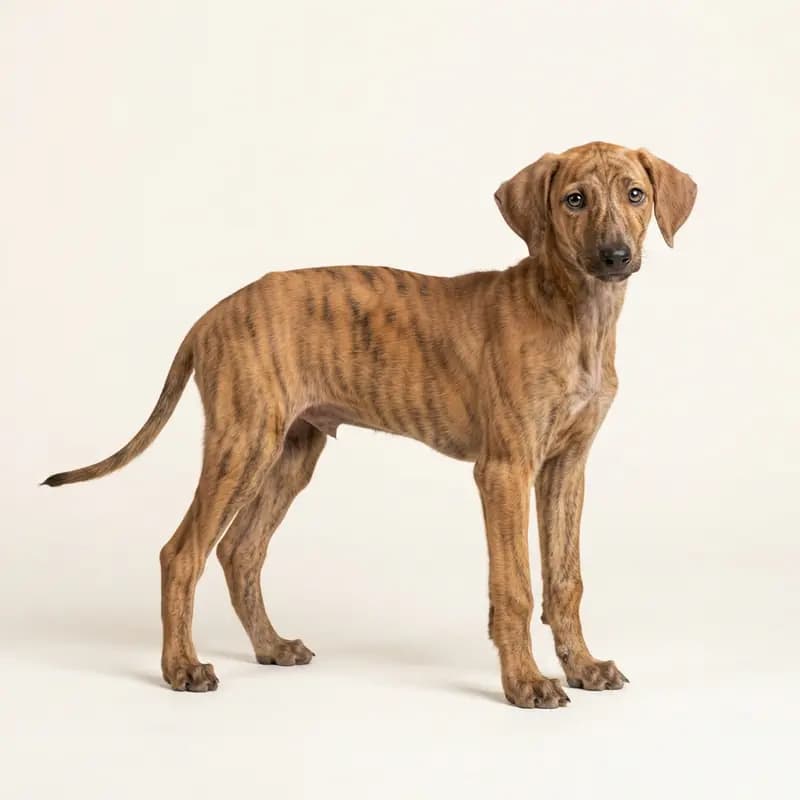 阿札瓦克犬 Welpe in 虎斑色