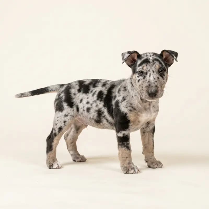 迷你斗牛犬 Welpe in 大理石色（Merle）