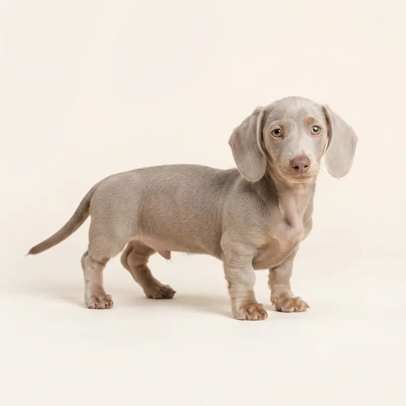 迷你腊肠犬 Welpe in 伊莎贝拉色