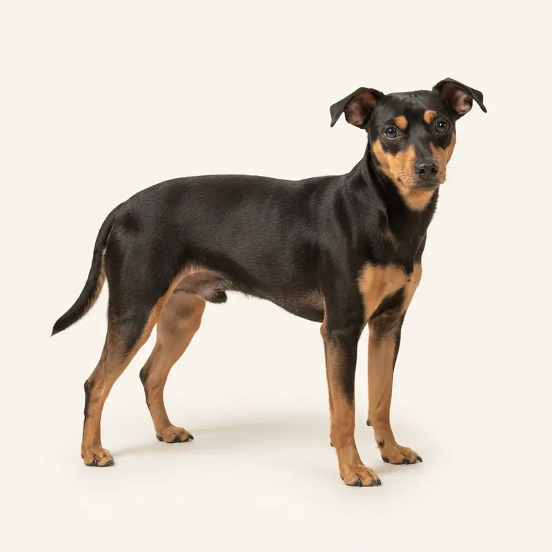 Rat Terrier adulto in Bicolore