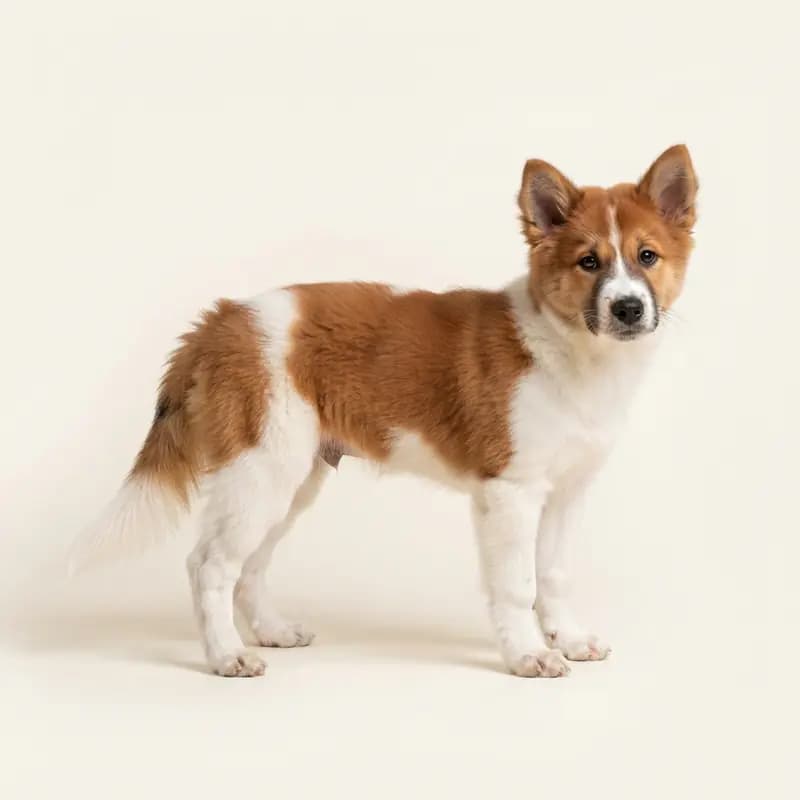 泰国邦卡犬 Welpe in 红白色