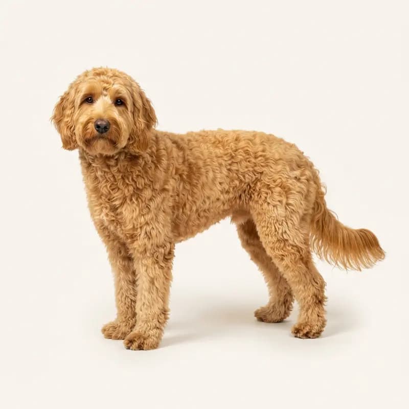 Adult Australian Labradoodle in Gold