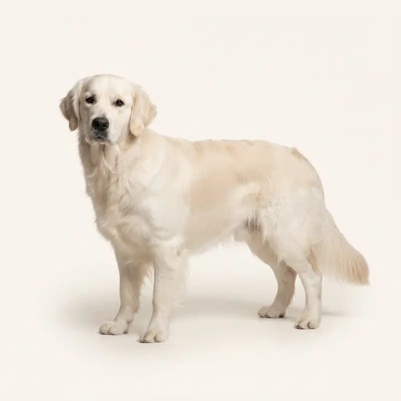 Golden Retriever adulte en Crème