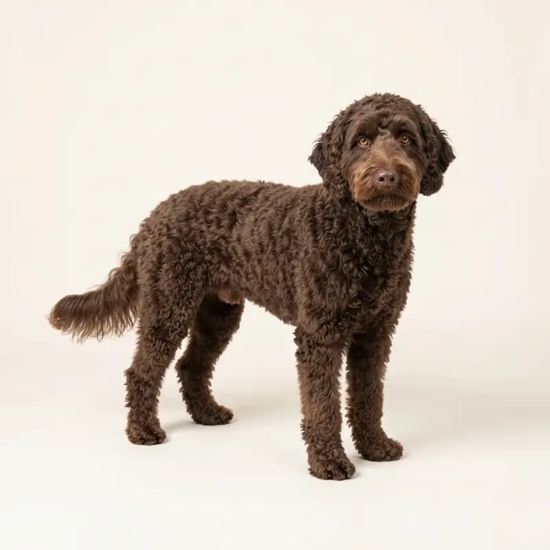 Labradoodle adulto in Cioccolato