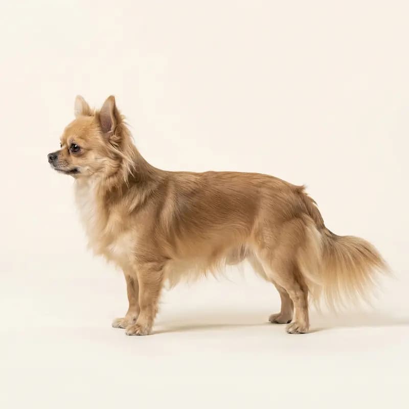 Chihuahua con Pelo largo