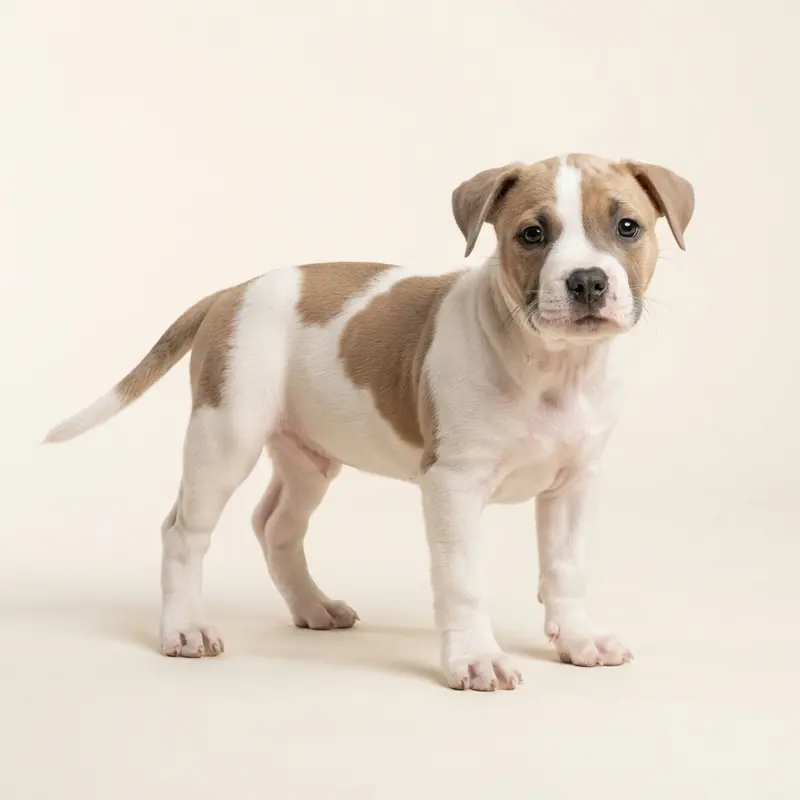 Pocket Bully puppy in 花斑色