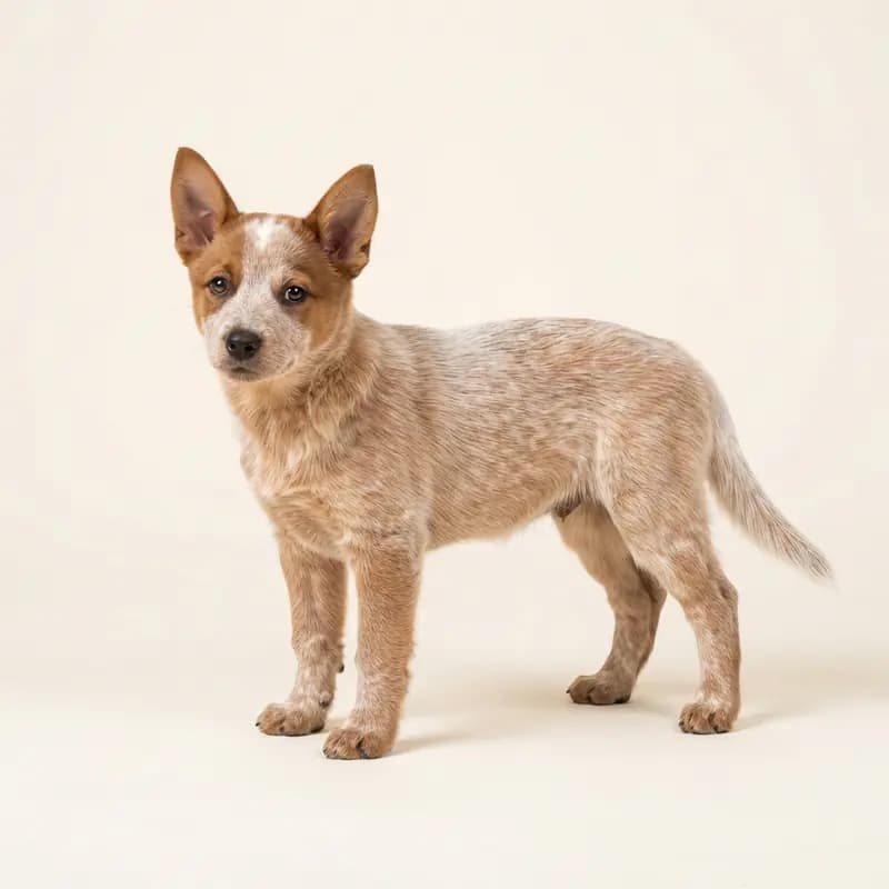 澳大利亚牧牛犬 Welpe in 沙毛色